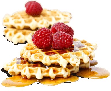 Вафли GoldenWaffle с ягодной начинкой 75г - купить в Воломе