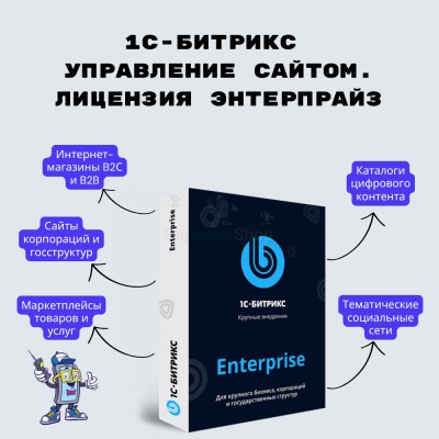 1С-Битрикс: Управление сайтом. Лицензия Энтерпрайз - купить в Воломе